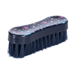 Set de pansage Hobby Horsing HKM Bleu marine étoiles