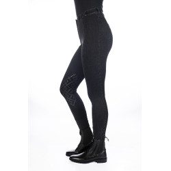 Pantalon femme Harbour Island Denim basanes en silicone HKM Noir Pantalon femme Harbour Island Denim basanes en silicone HKM Noir