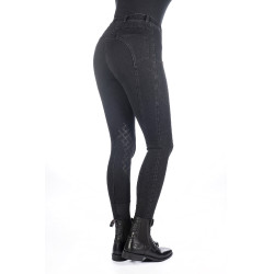 Pantalon femme Harbour Island Denim basanes en silicone HKM Noir Pantalon femme Harbour Island Denim basanes en silicone HKM Noir