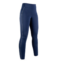 Legging Equilibrio Style fond intégral en silicone HKM Bleu foncé Legging Equilibrio Style fond intégral en silicone HKM Bleu foncé