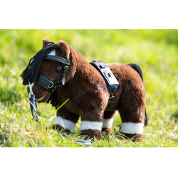 Set de longe Cuddle Pony HKM Noir