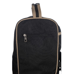 Sac à botte HKM Joules Noir / beige Sac à botte HKM Joules Noir / beige