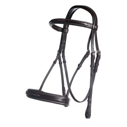 Bridon Hunter 2 HKM Marron foncé Bridon Hunter 2 HKM Marron foncé