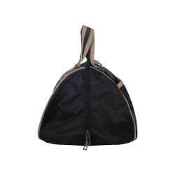 Sac pour casque HKM Joules Noir / beige Sac pour casque HKM Joules Noir / beige