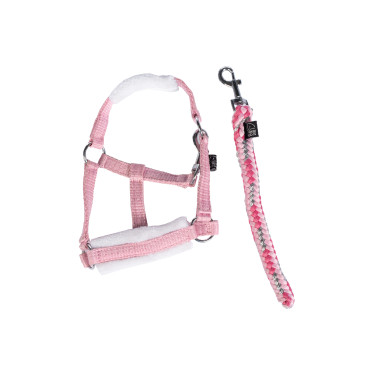 Star set Cuddle Pony HKM Rose étoiles