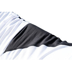 Couverture anti-mouches Strong avec collier HKM Bleu / blanc / gris