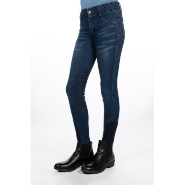 Pantalon enfant Aymee Denim basanes en silicone HKM Pantalon enfant Aymee Denim basanes en silicone HKM