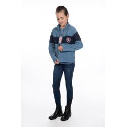 Pantalon enfant Aymee Denim basanes en silicone HKM Bleu foncé Pantalon enfant Aymee Denim basanes en silicone HKM Bleu foncé