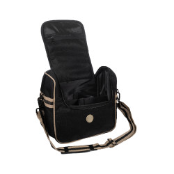 Sac de pansage HKM Joules Noir / beige