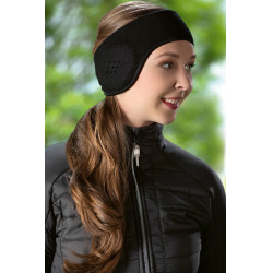 Bandeau oreilles en polaire HKM Noir