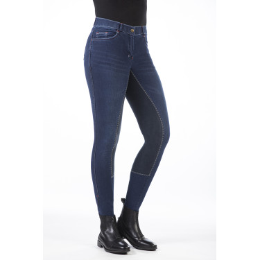 Pantalon Summer Denim fond 3/4 Alos HKM Pantalon Summer Denim fond 3/4 Alos HKM