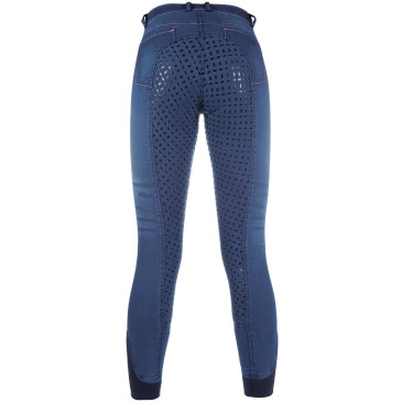 Pantalon Summer Denim Easy fond 3/4 en silicone HKM Pantalon Summer Denim Easy fond 3/4 en silicone HKM