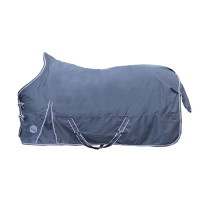 Couverture highneck Starter 600D doublée polaire HKM Bleu foncé Couverture highneck Starter 600D doublée polaire HKM Bleu foncé