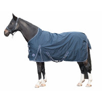 Couverture highneck Starter 600D doublée polaire HKM Bleu foncé Couverture highneck Starter 600D doublée polaire HKM Bleu foncé