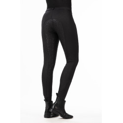 Pantalon softshell Winner fond en silicone HKM Noir Pantalon softshell Winner fond en silicone HKM Noir