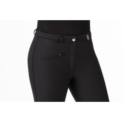 Pantalon softshell Winner fond en silicone HKM Noir Pantalon softshell Winner fond en silicone HKM Noir