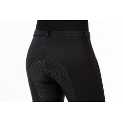 Pantalon softshell Winner fond en silicone HKM Noir Pantalon softshell Winner fond en silicone HKM Noir