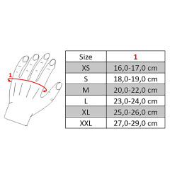 Gants Frosty en Thinsulate HKM Noir Gants Frosty en Thinsulate HKM Noir