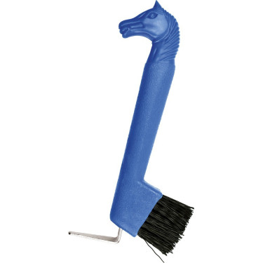 Cure-pieds brosse, tête de cheval