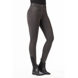 Pantalon Emma fond intégral en silicone HKM Gris foncé Pantalon Emma fond intégral en silicone HKM Gris foncé