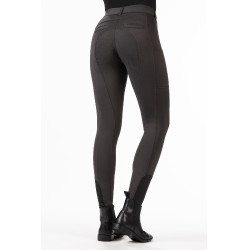 Pantalon Emma fond intégral en silicone HKM Gris foncé Pantalon Emma fond intégral en silicone HKM Gris foncé