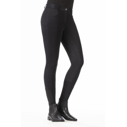Pantalon Emma fond intégral en silicone HKM Gris foncé Pantalon Emma fond intégral en silicone HKM Gris foncé