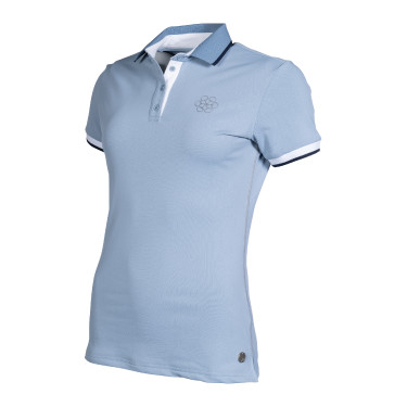 Polo Bloomsbury HKM Bleu gris