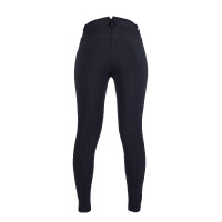 Pantalon HKM Savona Style basanes silicone Noir Pantalon HKM Savona Style basanes silicone Noir