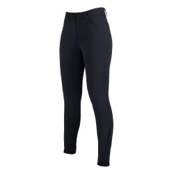 Pantalon HKM Savona Style basanes silicone Noir