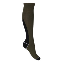 Chaussettes homme Mateo HKM lot de 3 Vert olive / bleu foncé Chaussettes homme Mateo HKM lot de 3 Vert olive / bleu foncé