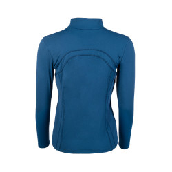 Polo à manches longues Port Royal HKM Bleu foncé Polo à manches longues Port Royal HKM Bleu foncé