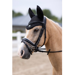 Bonnet anti-mouches HKM Harbour Island Mesh Noir