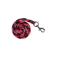 Longe Aymee avec mousqueton HKM Rouge