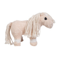 Peluche Foal HKM Cuddle Pony Marron / blanc