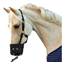 Licol muselière HKM Noir Licol muselière HKM Noir