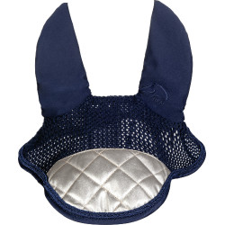 Bonnet anti-mouches Golden Queen Style HKM Bleu foncé / doré