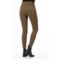 Pantalon Buenos Aires fond intégral en silicone HKM Vert olive Pantalon Buenos Aires fond intégral en silicone HKM Vert olive