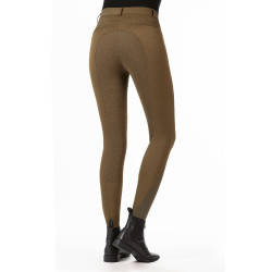 Pantalon Buenos Aires fond intégral en silicone HKM Vert olive Pantalon Buenos Aires fond intégral en silicone HKM Vert olive