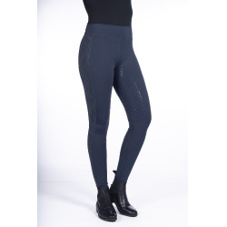 Legging Flow Reflective fond intégral en silicone HKM Bleu foncé Legging Flow Reflective fond intégral en silicone HKM Bleu foncé