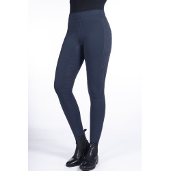Legging Flow Reflective fond intégral en silicone HKM Bleu foncé Legging Flow Reflective fond intégral en silicone HKM Bleu foncé
