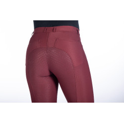 Pantalon Luna fond intégral en silicone HKM Rouge foncé