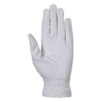 Gants Competition HKM Blanc / rose