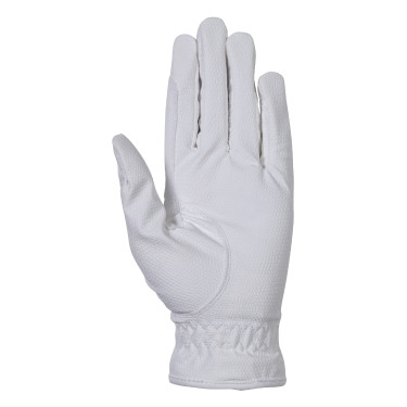 Gants Competition HKM Blanc / rose