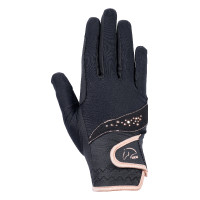 Gants Rosegold Glamour Style HKM Noir