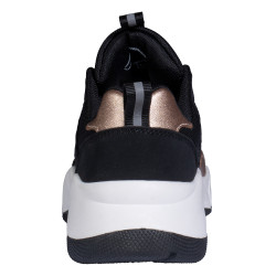 Sneaker Rosegold Glamour Style HKM Noir Sneaker Rosegold Glamour Style HKM Noir