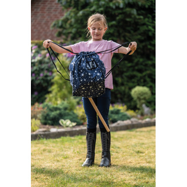 Sac de transport Hobby Horsing HKM Bleu marine étoiles Sac de transport Hobby Horsing HKM Bleu marine étoiles