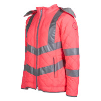 Veste femme Reflective HKM Pink néon Rose Veste femme Reflective HKM Pink néon Rose