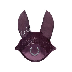 Bonnet anti-mouches Alva HKM Lilas Bleu Bonnet anti-mouches Alva HKM Lilas Bleu