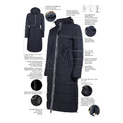Manteau Honey HKM Noir