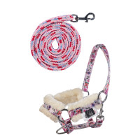 Licol et longe Hobby Horsing Print HKM Fleuri Licol et longe Hobby Horsing Print HKM Fleuri